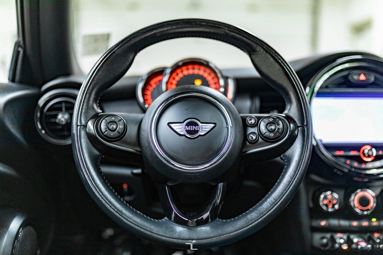 2018 MINI Cooper 3 Door Hatchback Manual Leather Roof Nav Red Deer AB