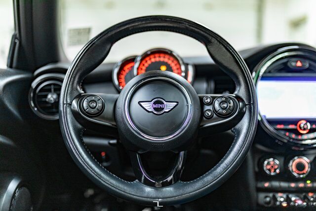2018 MINI Cooper 3 Door Hatchback Manual Leather Roof Nav Red Deer AB