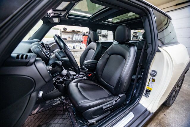 2018 MINI Cooper 3 Door Hatchback Manual Leather Roof Nav Red Deer AB