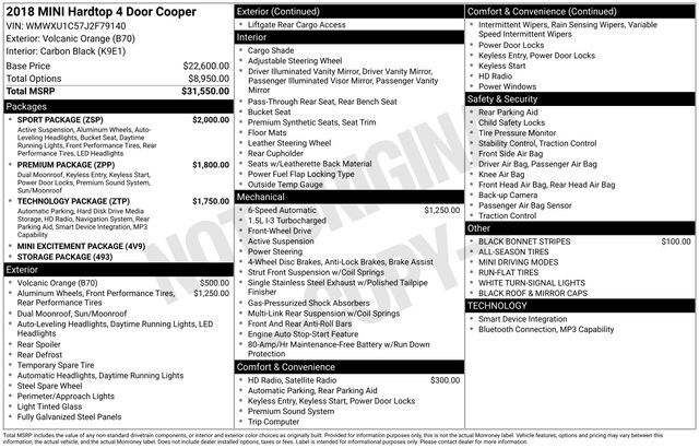 2018 MINI Cooper Base Raleigh NC