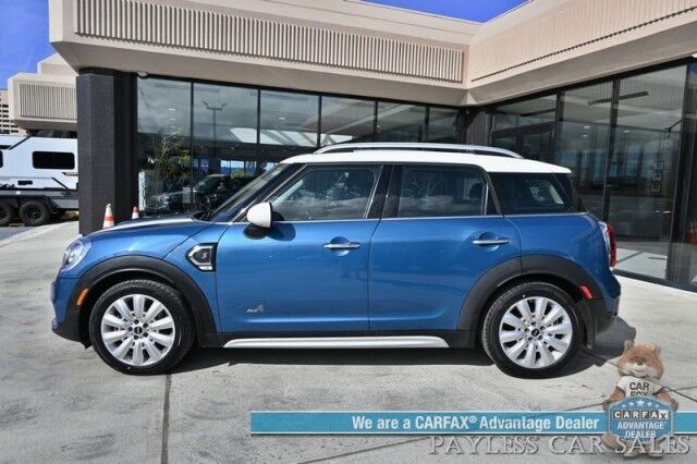 2018 MINI Cooper Countryman S / AWD / Automatic / Power Mirrors, Windows & Locks / Heated Leather Seats / Dual Sunroofs / Bluetooth / Backup Camera / Keyless Entry & Start / 31 MPG / Only 39K Miles Anchorage AK
