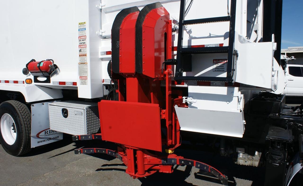 2018 Mack 600 31 Yard New Way Side Loader Garbage Truck Tampa FL