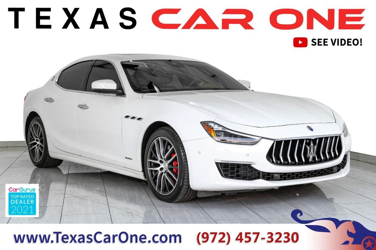 2018 Maserati Ghibli S Q4 GRANLUSSO AWD BLIND SPOT NAVIGATION SUNROOF LEATHER SEATS REAR CAMERA Carrollton TX