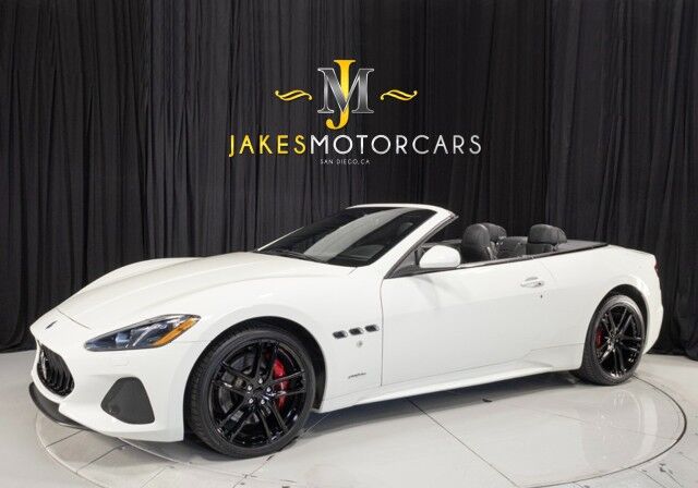 2018 Maserati GranTurismo Convertible Sport *ONLY 6400 MILES*