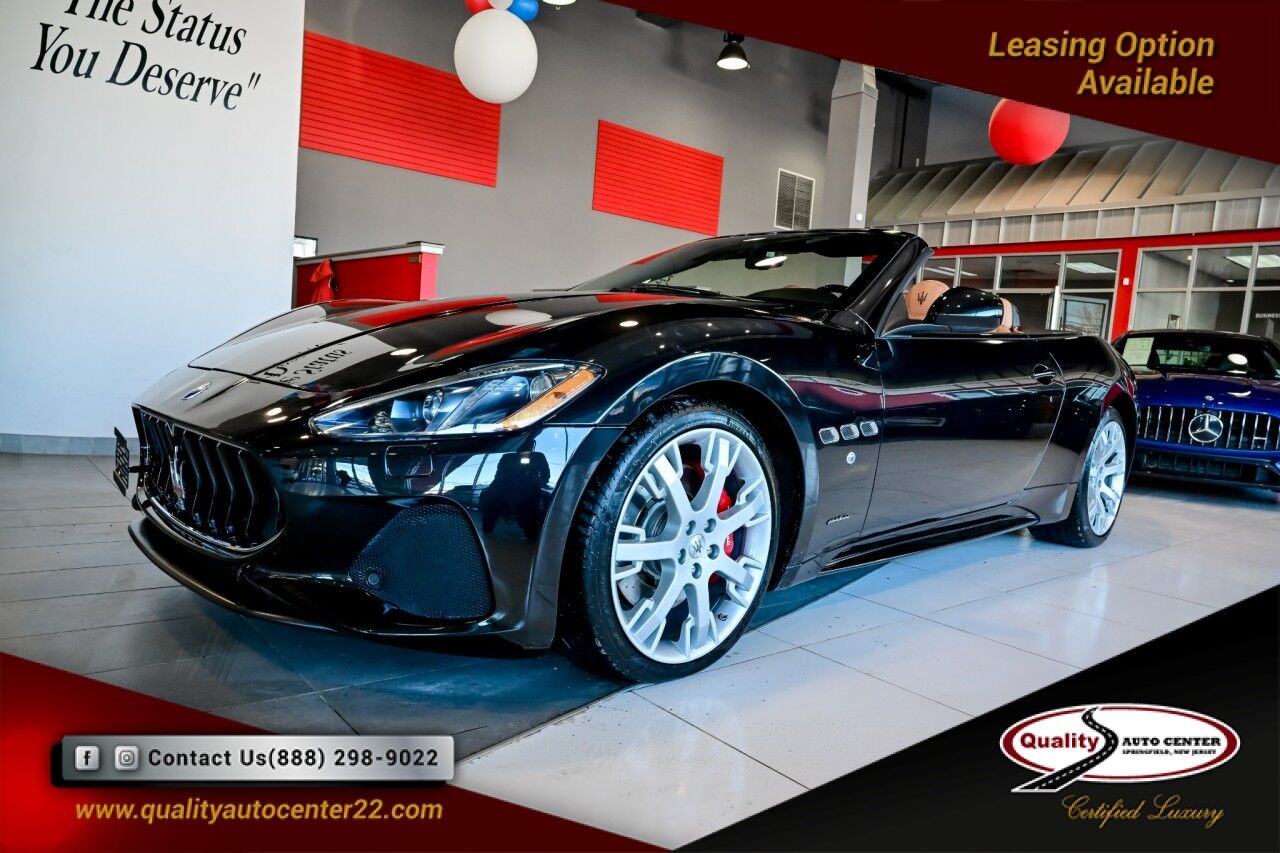 2018 Maserati GranTurismo Convertible Sport