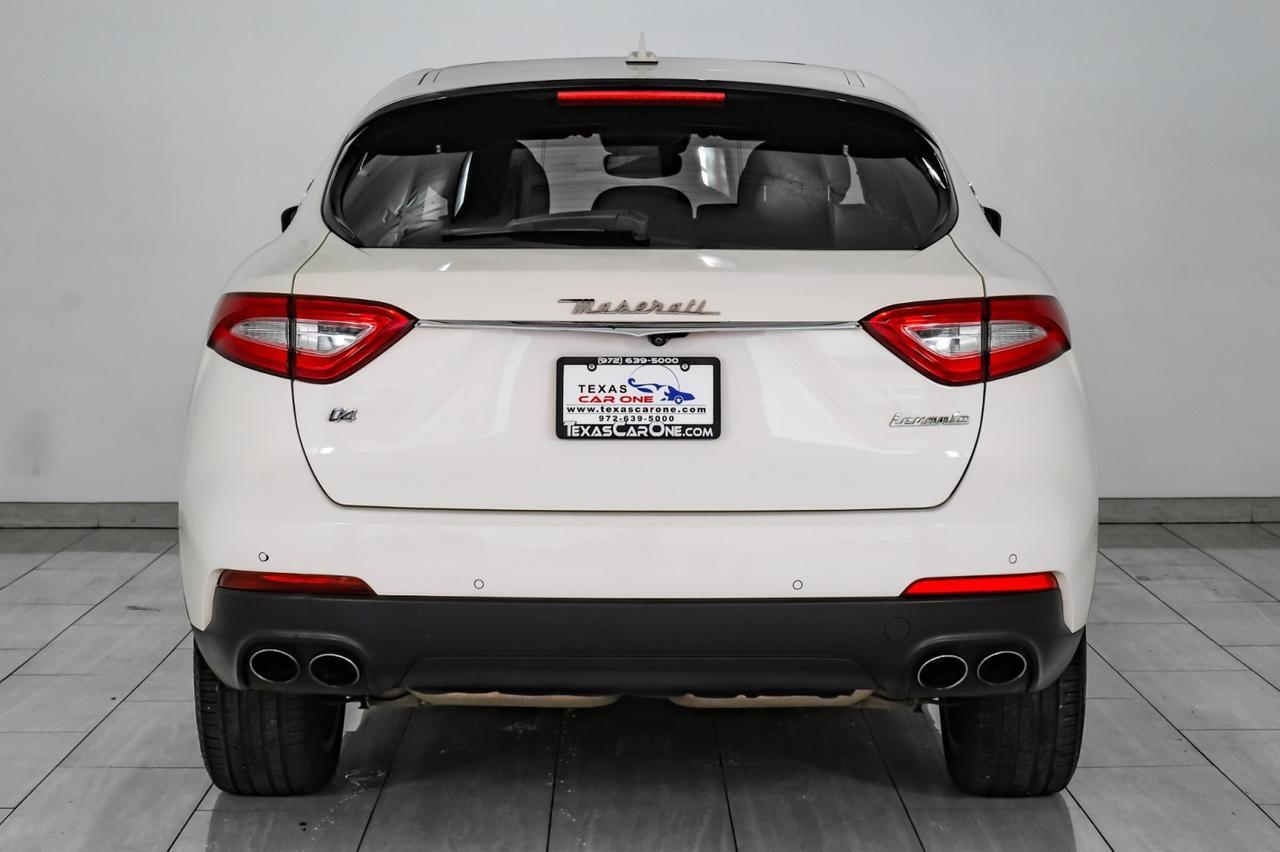 2018 Maserati Levante Q4 AWD BLIND SPOT NAVIGATION PANORAMA LEATHER SEATS REAR CAMERA KEYLESS START Carrollton TX