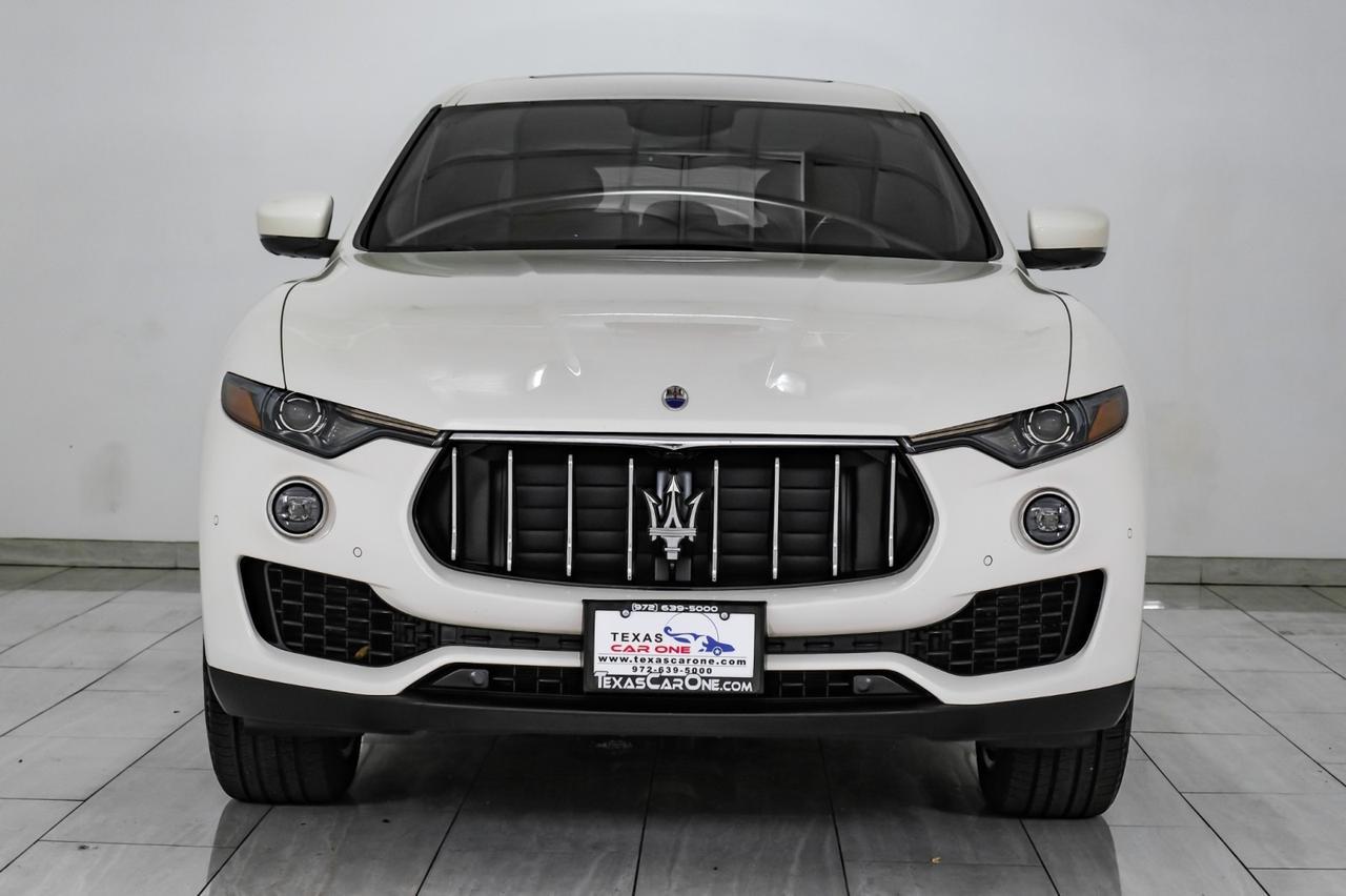 2018 Maserati Levante Q4 AWD BLIND SPOT NAVIGATION PANORAMA LEATHER SEATS REAR CAMERA KEYLESS START
