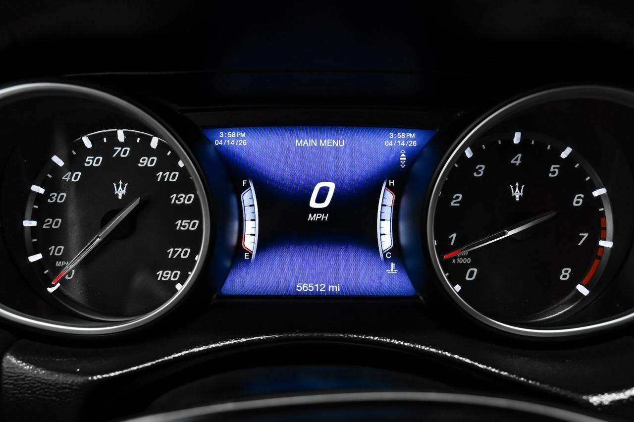 2018 Maserati Levante Q4 AWD BLIND SPOT NAVIGATION PANORAMA LEATHER SEATS REAR CAMERA KEYLESS START Carrollton TX