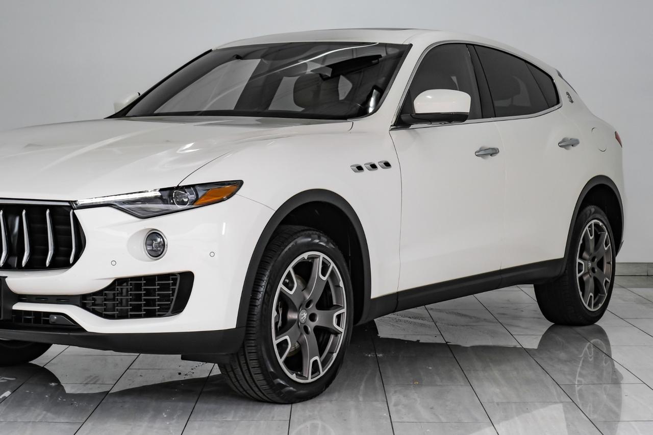 2018 Maserati Levante Q4 AWD BLIND SPOT NAVIGATION PANORAMA LEATHER SEATS REAR CAMERA KEYLESS START Carrollton TX