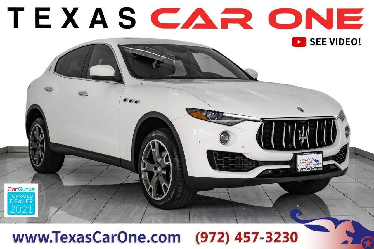 2018 Maserati Levante Q4 AWD BLIND SPOT NAVIGATION PANORAMA LEATHER SEATS REAR CAMERA KEYLESS START