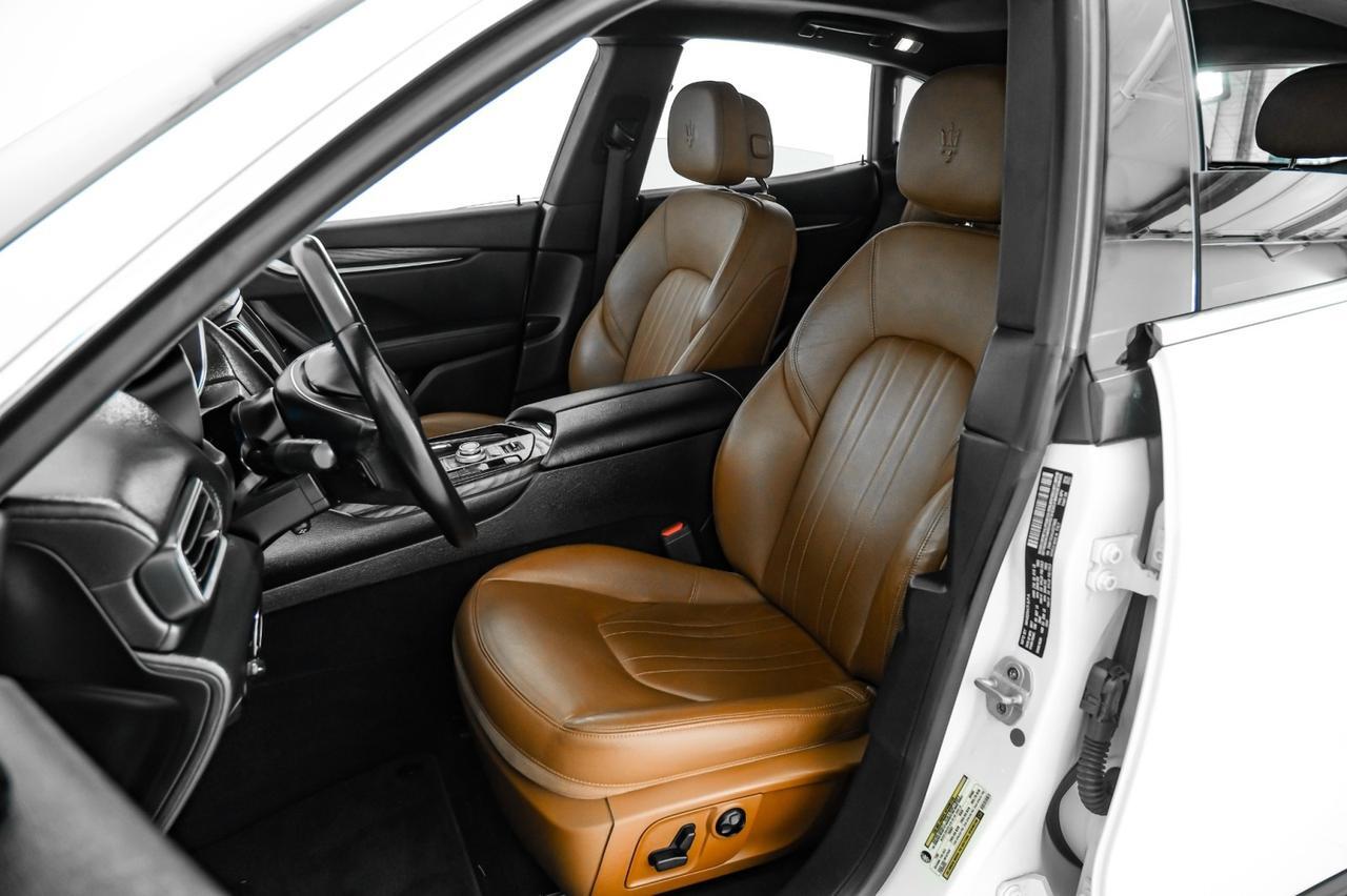 2018 Maserati Levante Q4 AWD BLIND SPOT NAVIGATION PANORAMA LEATHER SEATS REAR CAMERA KEYLESS START Carrollton TX