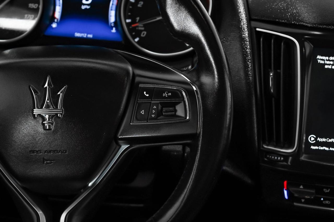 2018 Maserati Levante Q4 AWD BLIND SPOT NAVIGATION PANORAMA LEATHER SEATS REAR CAMERA KEYLESS START Carrollton TX