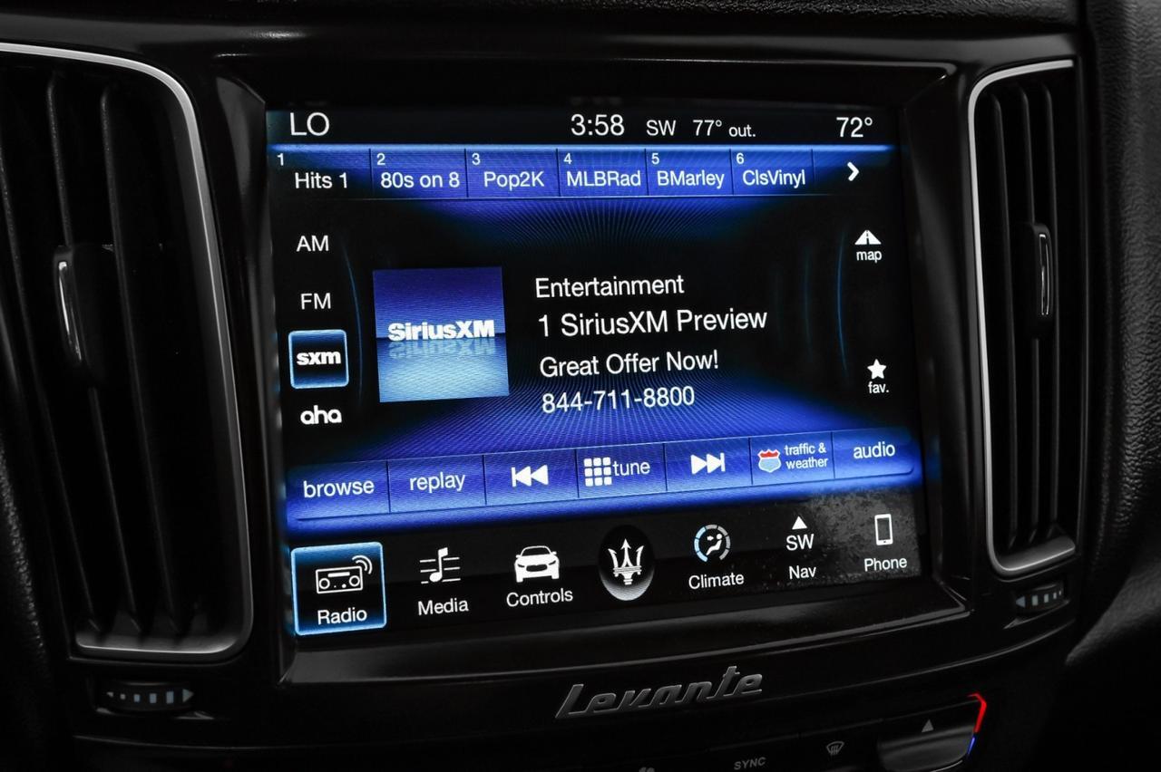 2018 Maserati Levante Q4 AWD BLIND SPOT NAVIGATION PANORAMA LEATHER SEATS REAR CAMERA KEYLESS START Carrollton TX