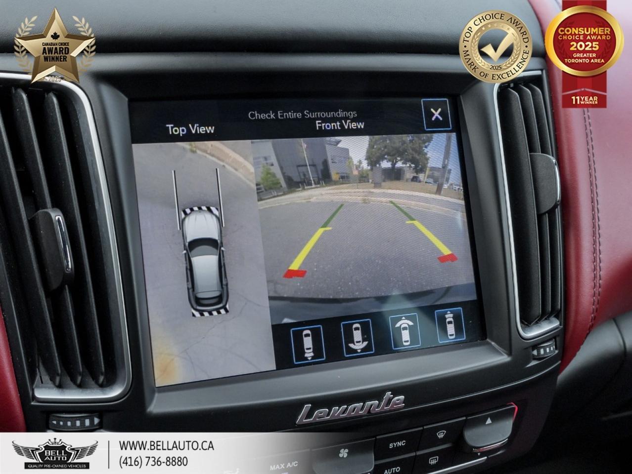 2018 Maserati Levante S GranSport | RED LTHR | CARBON | PANO | XENON | NOACCIDENT Toronto ON