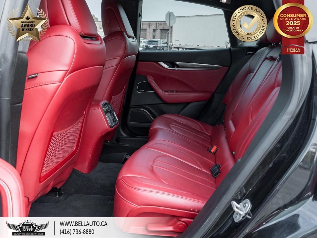 2018 Maserati Levante S GranSport | RED LTHR | CARBON | PANO | XENON | NOACCIDENT Toronto ON