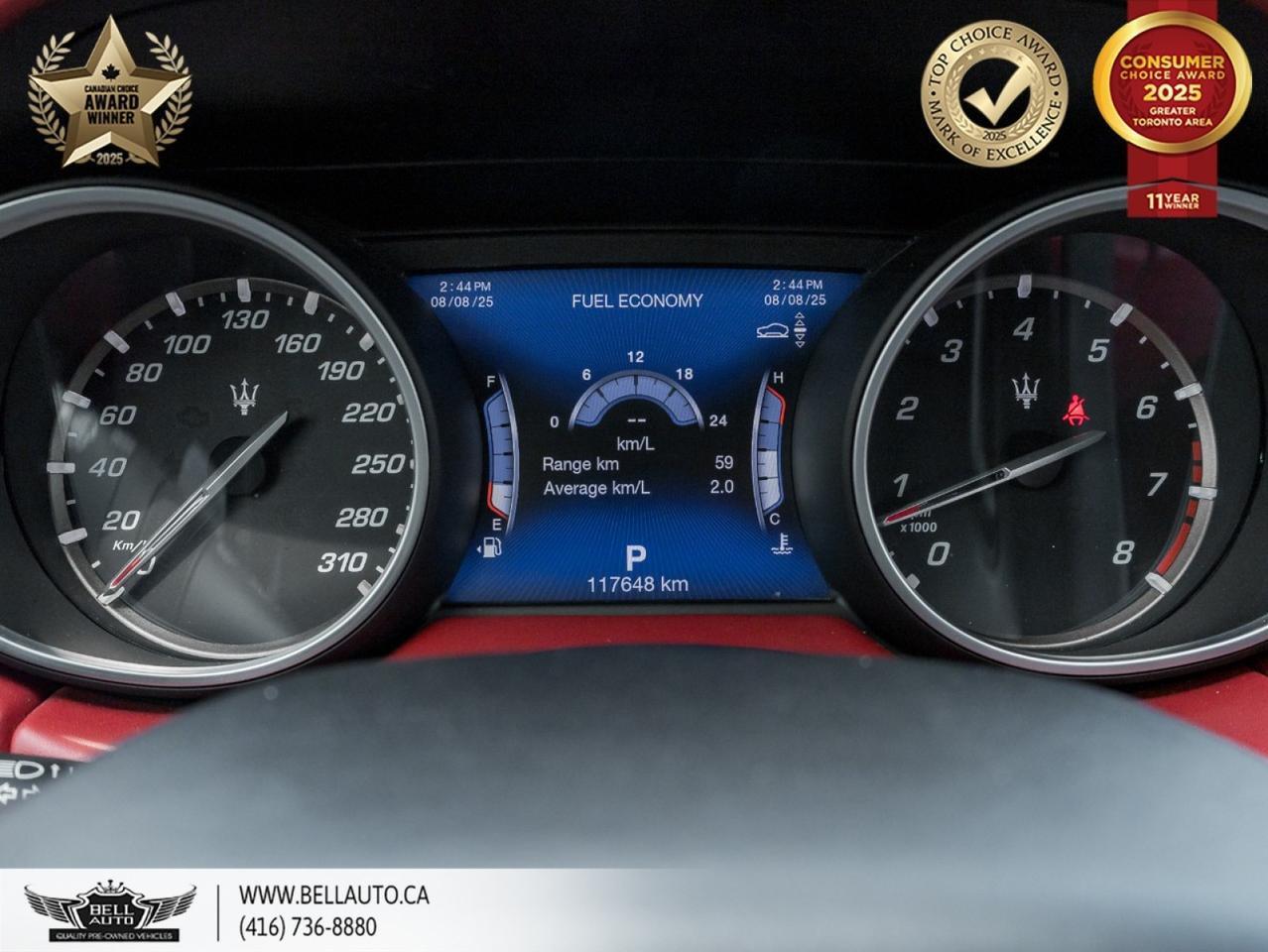 2018 Maserati Levante Sport GRANSPORT | REDLEATHER | CARBONFIBER | PANORAMICROOF | POWER&MEMORYSEATS | XENONHEADLIGHTS Toronto ON