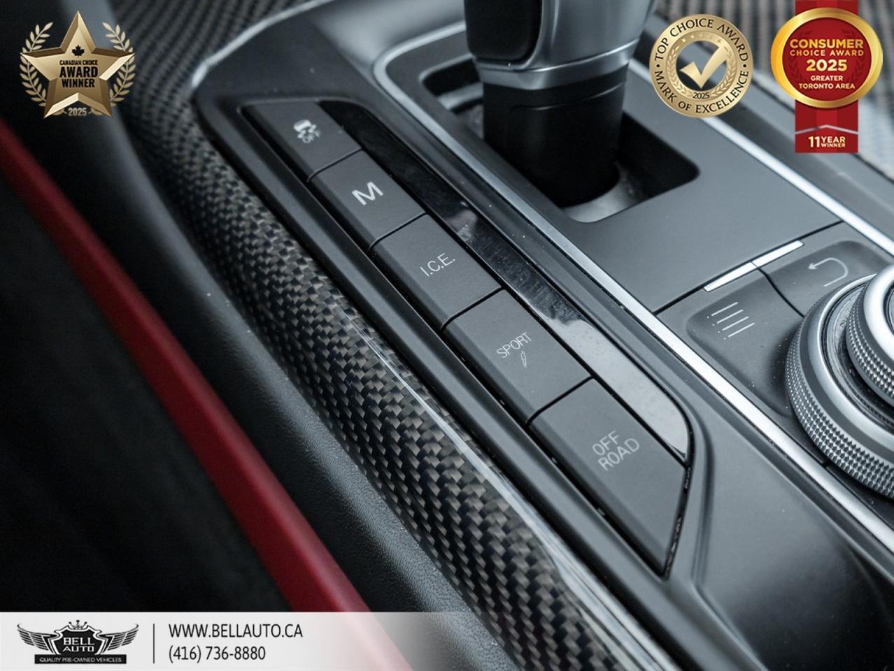 2018 Maserati Levante Sport GRANSPORT | REDLEATHER | CARBONFIBER | PANORAMICROOF | POWER&MEMORYSEATS | XENONHEADLIGHTS Toronto ON