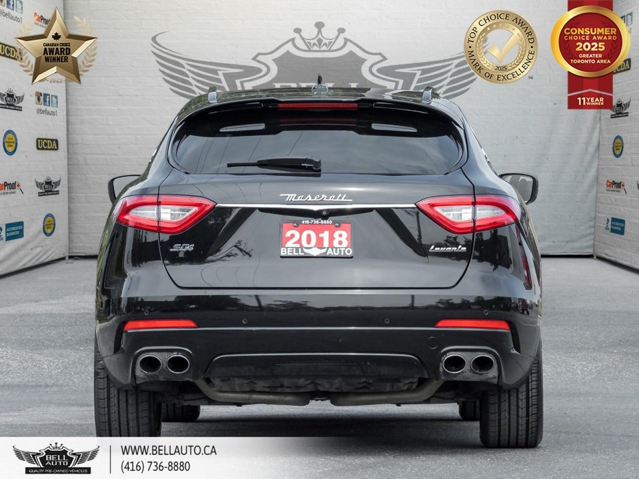 2018 Maserati Levante Sport GRANSPORT | REDLEATHER | CARBONFIBER | PANORAMICROOF | POWER&MEMORYSEATS | XENONHEADLIGHTS Toronto ON