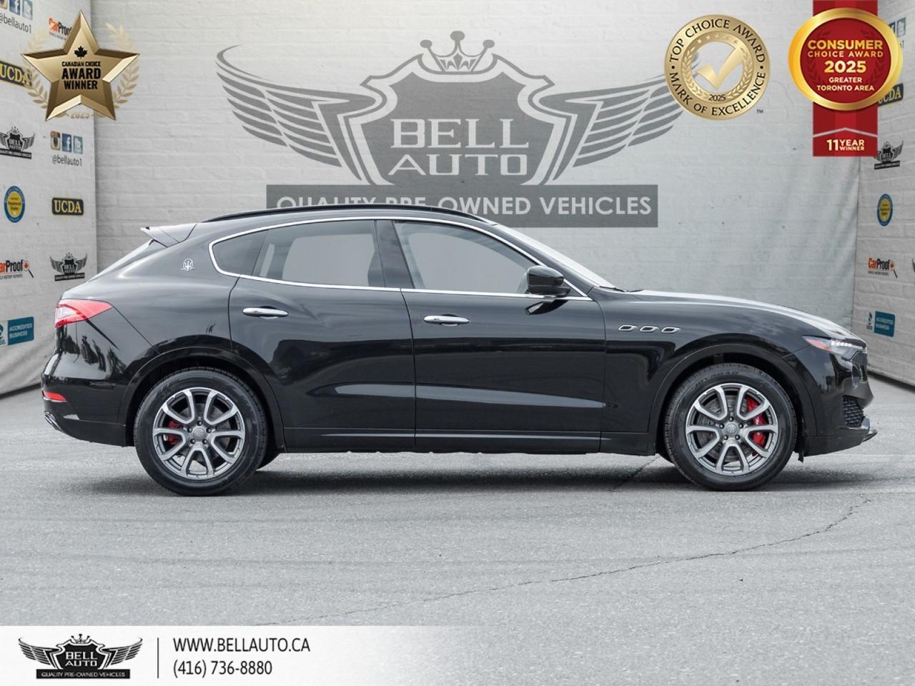 2018 Maserati Levante Sport GRANSPORT | REDLEATHER | CARBONFIBER | PANORAMICROOF | POWER&MEMORYSEATS | XENONHEADLIGHTS Toronto ON