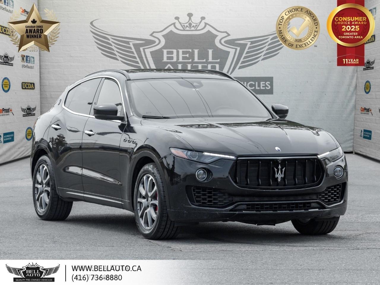 2018 Maserati Levante Sport GRANSPORT | REDLEATHER | CARBONFIBER | PANORAMICROOF | POWER&MEMORYSEATS | XENONHEADLIGHTS Toronto ON