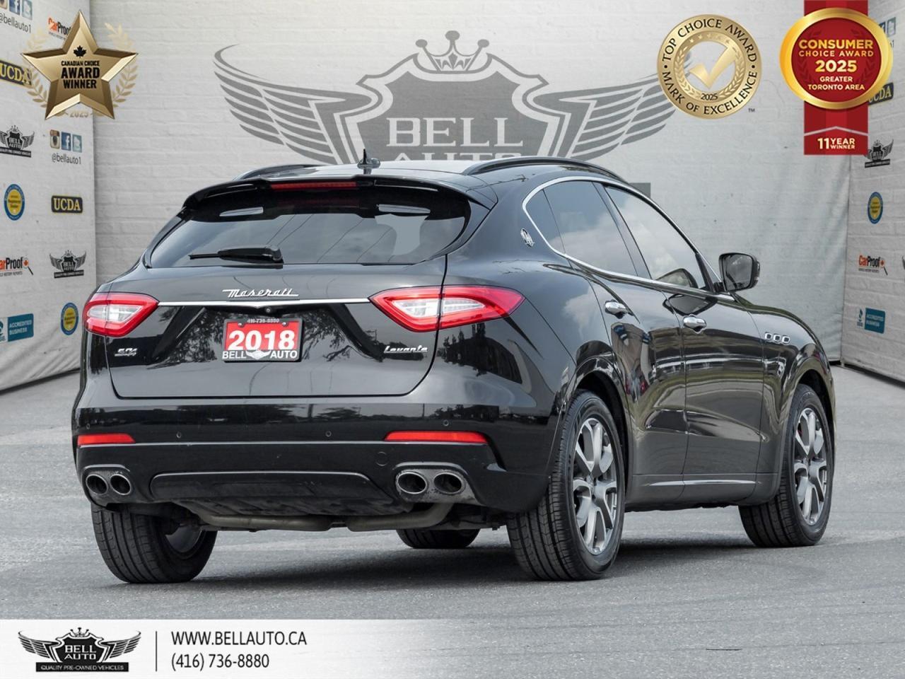 2018 Maserati Levante Sport GRANSPORT | REDLEATHER | CARBONFIBER | PANORAMICROOF | POWER&MEMORYSEATS | XENONHEADLIGHTS Toronto ON