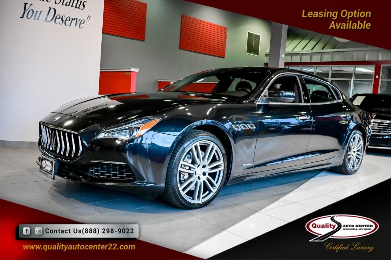 2018 Maserati Quattroporte S Q4 GranLusso, Driver Assist TSR Pkg, 20'' Wheels