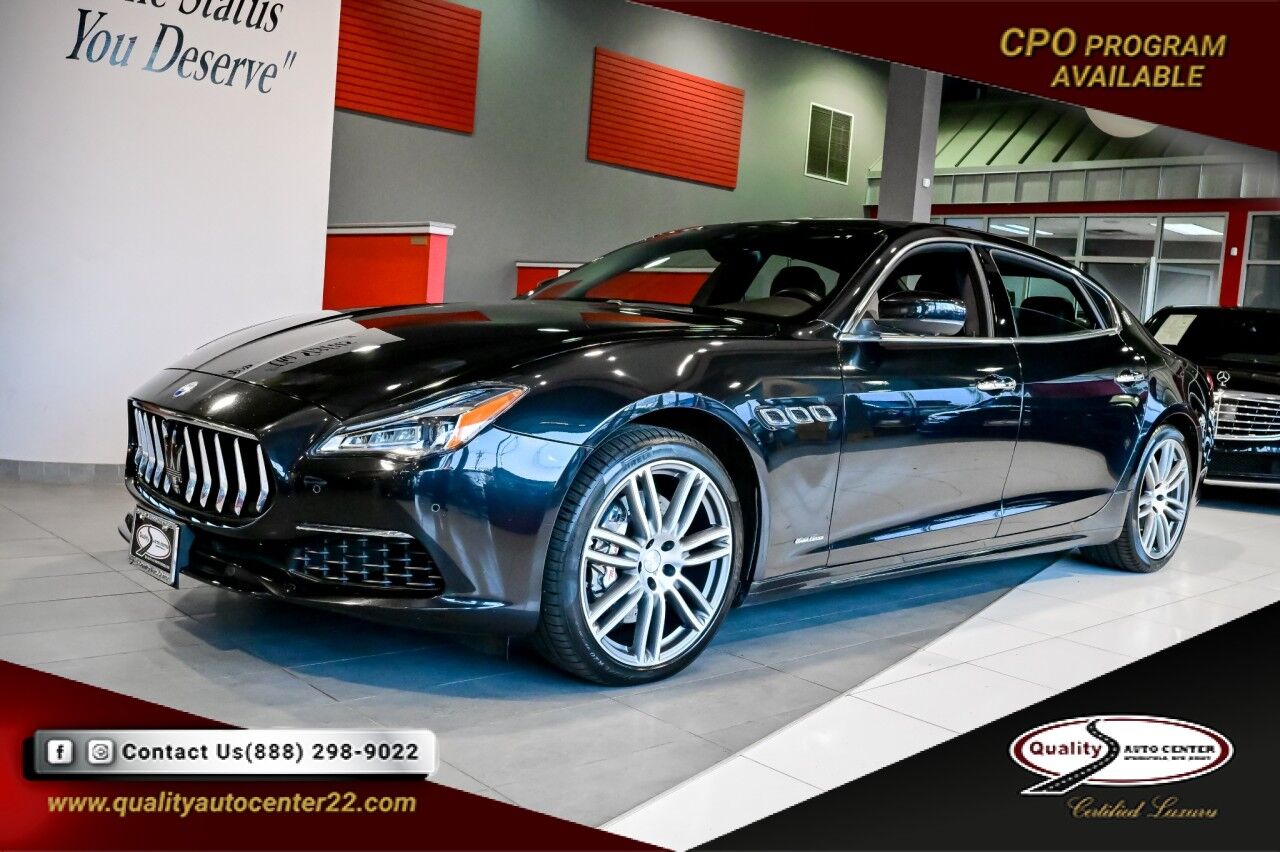 2018 Maserati Quattroporte S Q4 GranLusso, Driver Assist TSR Pkg, 20'' Wheels