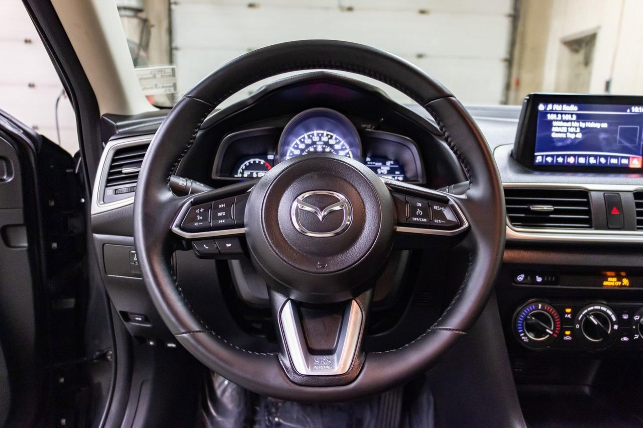 2018 Mazda 3 GS Manual BCam Heated Seats Red Deer AB