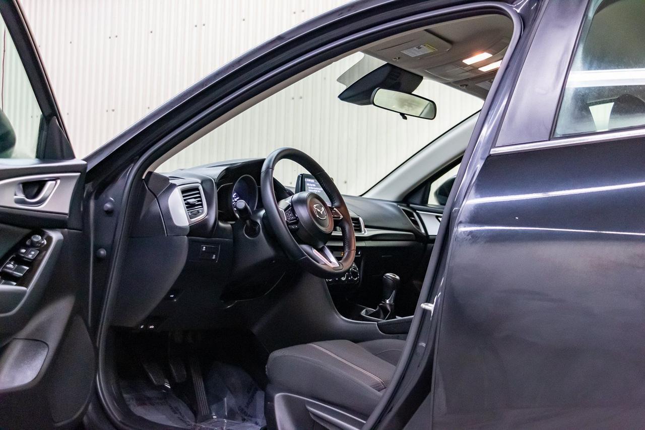 2018 Mazda 3 GS Manual BCam Heated Seats Red Deer AB