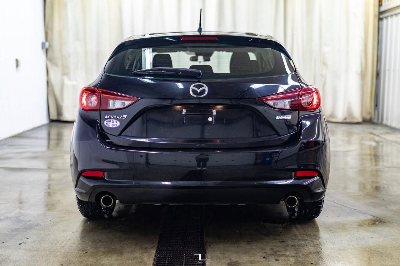 2018 Mazda 3 GS Sport Hatchback BCam Red Deer AB