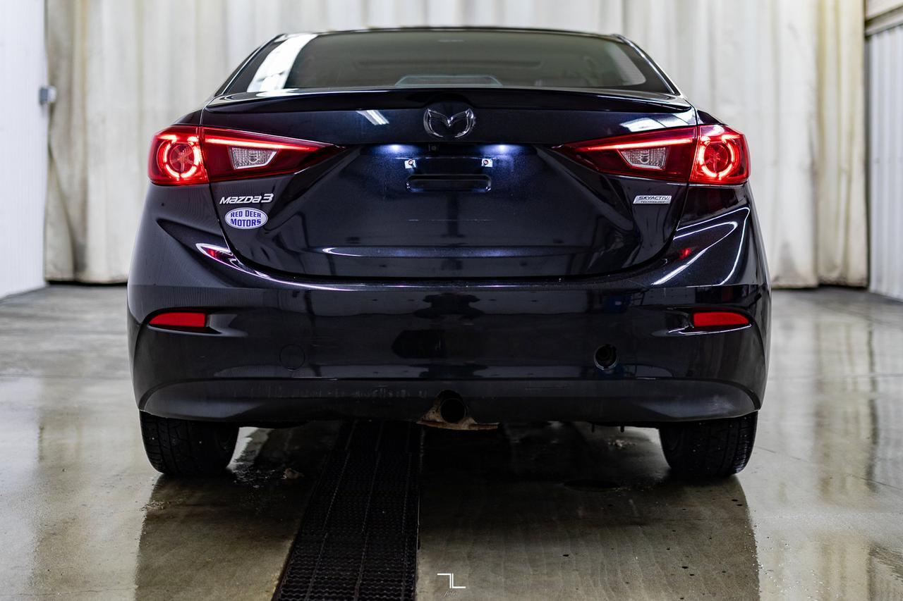 2018 Mazda 3 GT Sedan Manual Leather Roof Nav Red Deer AB