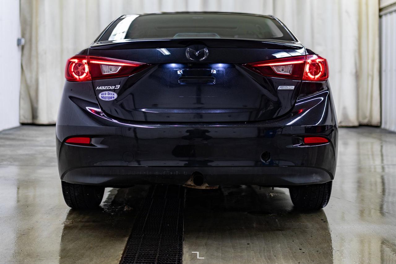 2018 Mazda 3 GT Sedan Manual Leather Roof Nav Red Deer AB