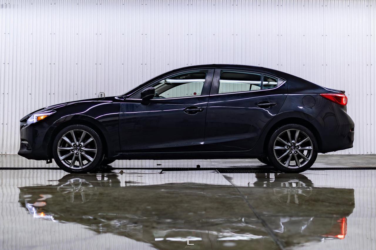 2018 Mazda 3 GT Sedan Manual Leather Roof Nav Red Deer AB