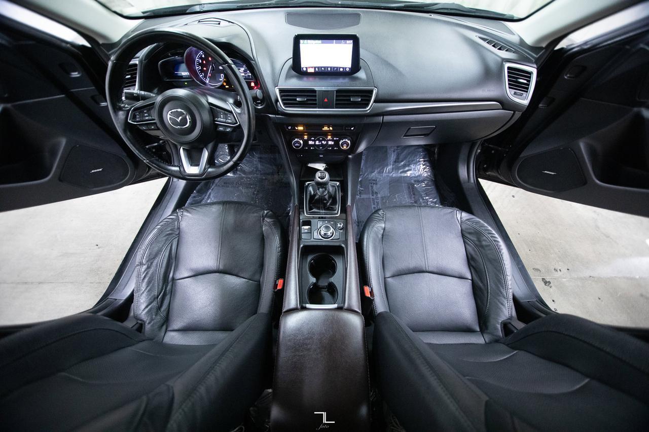 2018 Mazda 3 GT Sedan Manual Leather Roof Nav Red Deer AB