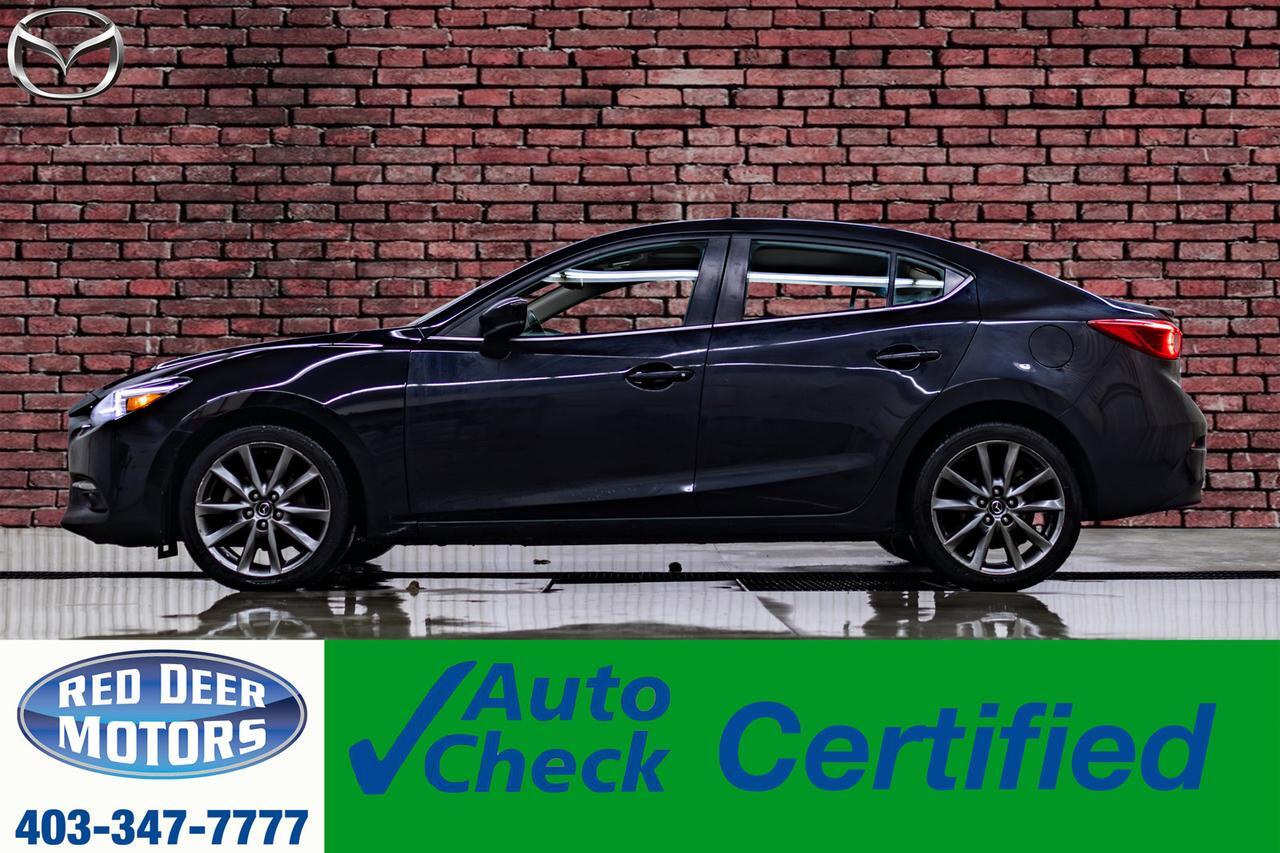 2018 Mazda 3 GT Sedan Manual Leather Roof Nav