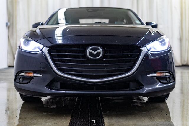 2018 Mazda 3 GT Sedan Manual Leather Roof Nav Red Deer AB
