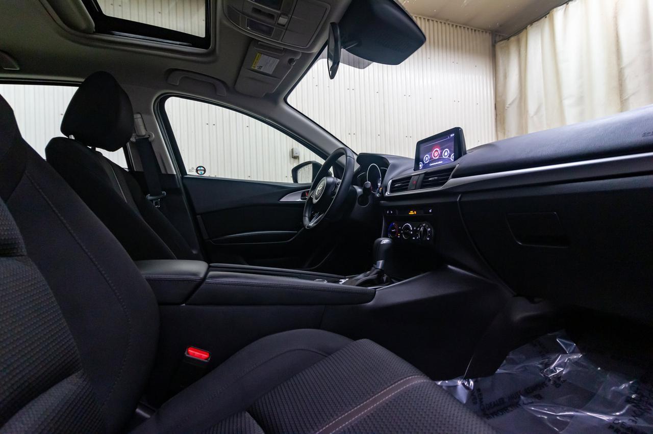 2018 Mazda 3 Sport GS Hatchback Roof BCam Red Deer AB