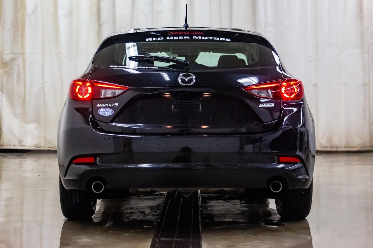 2018 Mazda 3 Sport GS Hatchback Roof BCam Red Deer AB