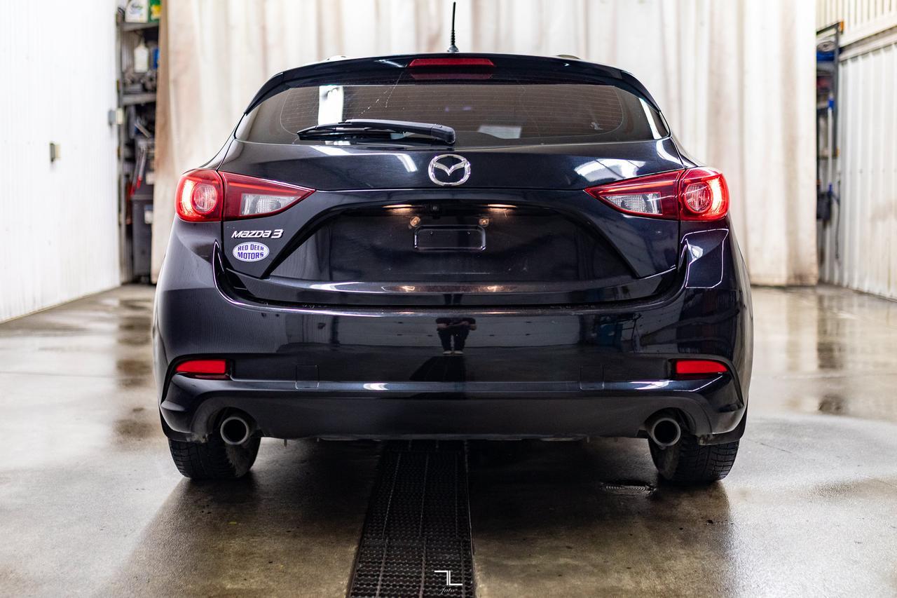 2018 Mazda 3 Touring Hatchback Manual Nav BCam Red Deer AB