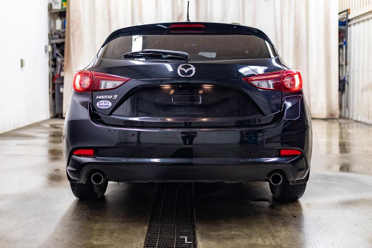 2018 Mazda 3 Touring Hatchback Manual Nav BCam Red Deer AB