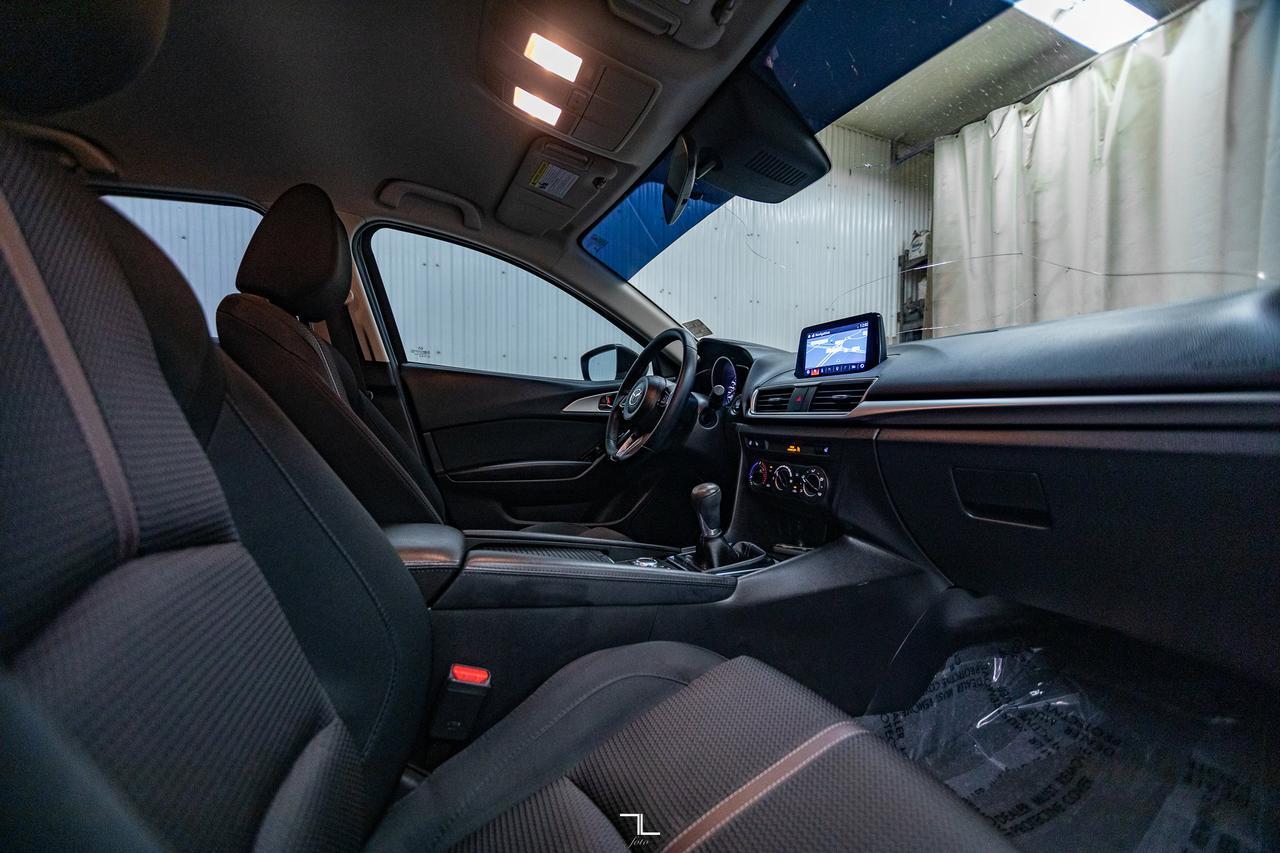 2018 Mazda 3 Touring Hatchback Manual Nav BCam Red Deer AB