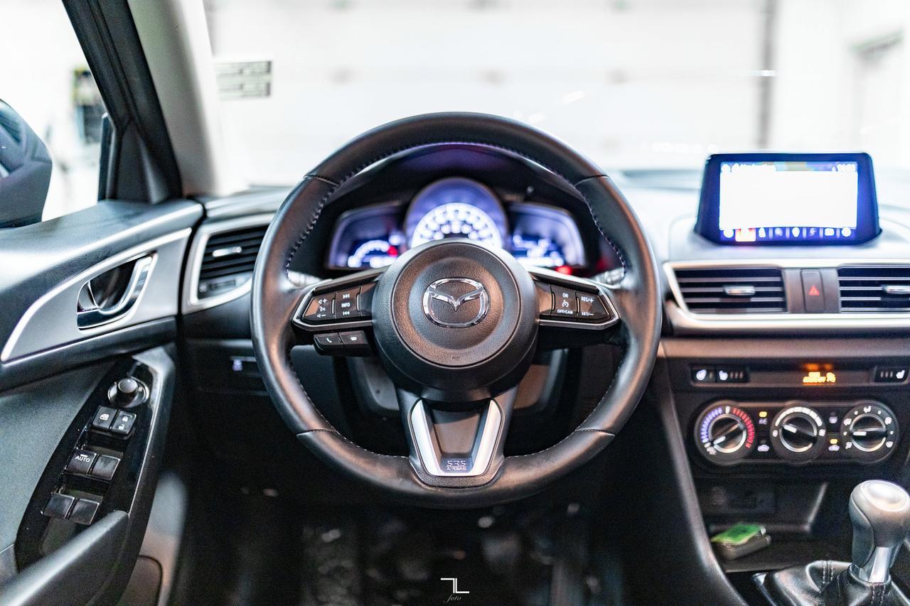 2018 Mazda 3 Touring Hatchback Manual Nav BCam Red Deer AB