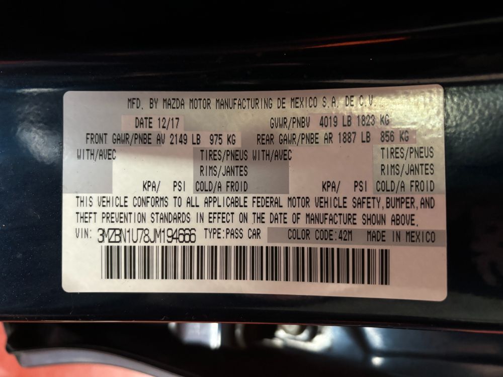 2018 Mazda Mazda3 Sport Franklin OH