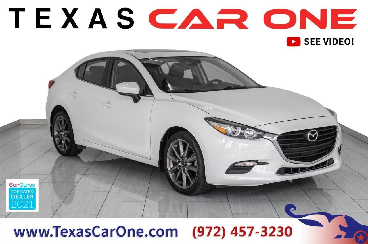2018 Mazda Mazda3 TOURING BLIND SPOT ASSIST SUNROOF LEATHER HEATED SEATS REAR CAMERA KEYLESS START Carrollton TX