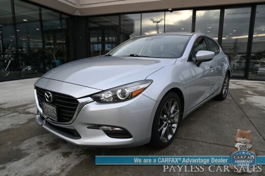 2018 Mazda Mazda3 Touring / Automatic / Power & Heated Leather Seats / Bluetooth / AUX & USB Input / Back Up Camera / Cruise Control / Air Conditioning / Keyless Entry & Start / Block Heater / 35 MPG Anchorage AK