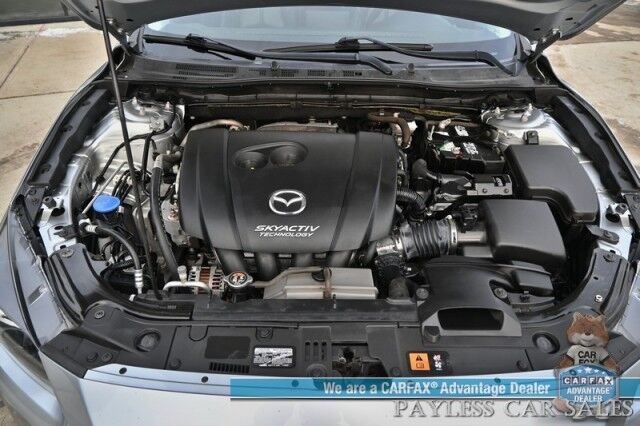 2018 Mazda Mazda3 Touring / Automatic / Power & Heated Leather Seats / Bluetooth / AUX & USB Input / Back Up Camera / Cruise Control / Air Conditioning / Keyless Entry & Start / Block Heater / 35 MPG Anchorage AK 2018 Mazda Mazda3 Touring / Automatic / Power & Heated Leather Seats / Bluetooth / AUX & USB Input / Back Up Camera / Cruise Control / Air Conditioning / Keyless Entry & Start / Block Heater / 35 MPG Anchorage AK