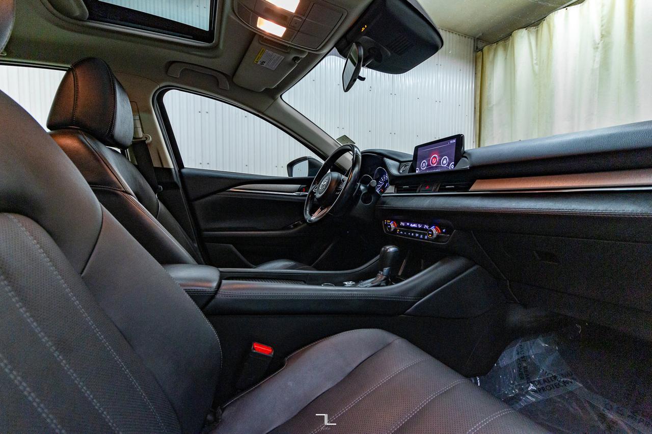 2018 Mazda Mazda6 GS-L Turbo Leather Roof BCam Red Deer AB