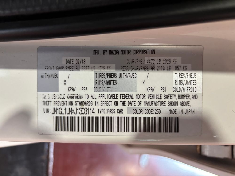 2018 Mazda Mazda6 Sport Franklin OH