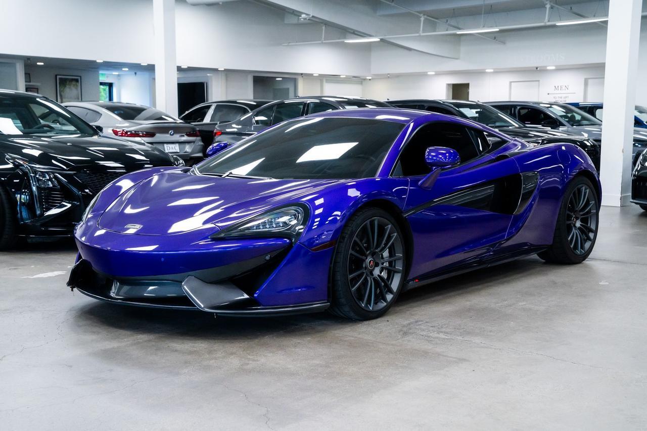 2018 McLaren 570S Base MSO Mauvine Blue Sport Exhaust Ceramic Brakes Portland OR