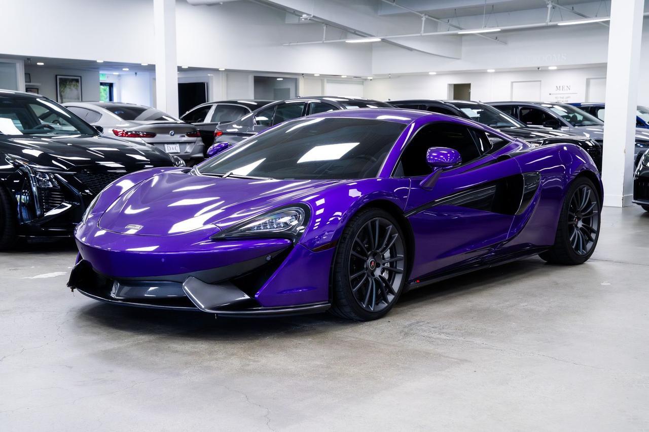 2018 McLaren 570S Base MSO Mauvine Blue Sport Exhaust Ceramic Brakes Portland OR